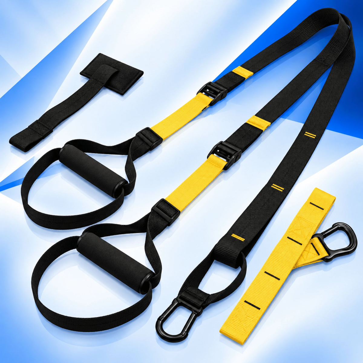 Suspension Trainer – Adjustable Bodyweight Workout Straps