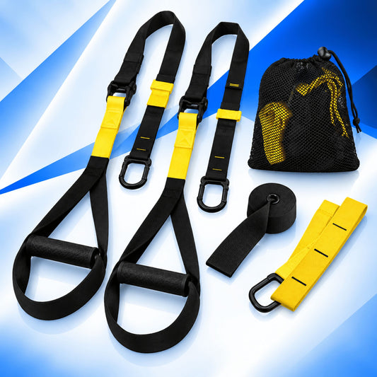 Suspension Trainer – Adjustable Bodyweight Workout Straps