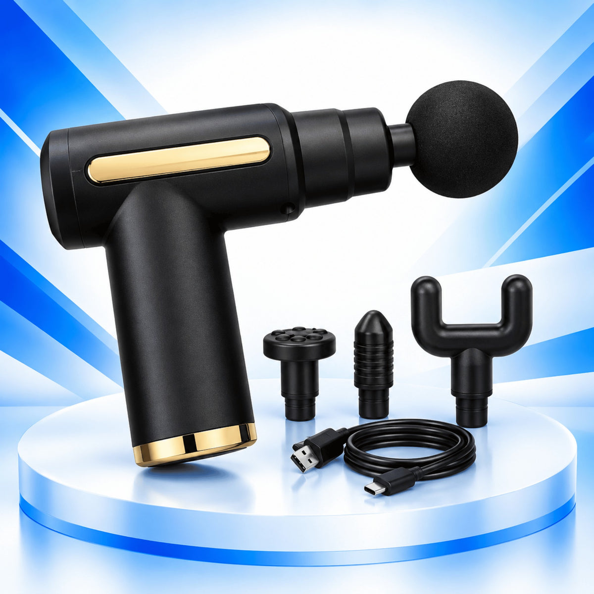 Massage Gun – Cordless Deep Tissue Muscle Massager