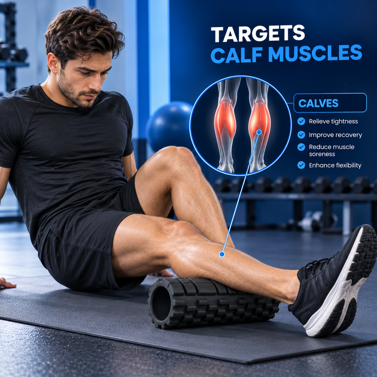 Foam Roller – High-Density Muscle Recovery Roller