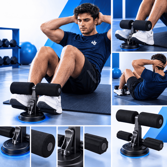 Suction Sit-Up Bar – Adjustable Abdominal Trainer
