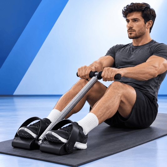 Single Spring Tummy Trimmer – Adjustable Core Exercise Trainer